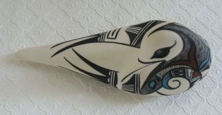 Vintage 1986 Hopi Bird Porcelain figure by Desert Pueblo Pottery AZ 5