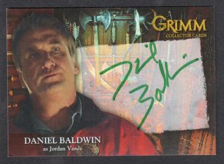 Grimm Season 1 (breygent/2013) Autograph Card Dbac - 1 Daniel Baldwin As Jordan