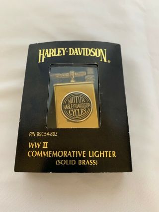 Harley Davidson Ww2 Commemorative Lighter