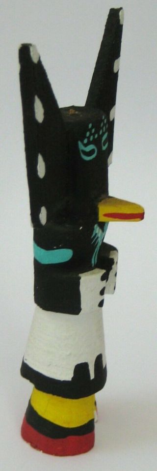 Kachina Zuni Crow.  Handmade & Signed By Pooley.  5.  25 