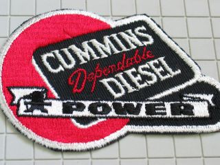 Vintage Cummins Dependable Diesel Power Patch (4711)