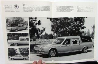 Late 1980s Eureka Professional Car Brochure Hearse Limo Cadillac Buick Olds 5