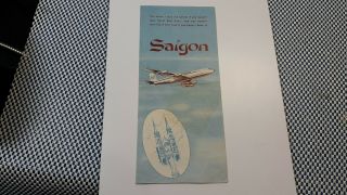 Vintage Vacation Brochure South East Asia Saigon