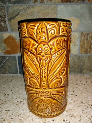 Pupule Tiki Mug Designed By Ken Ruzic Sculpted By Squid For Tiki Farm Signed