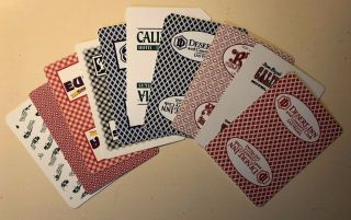 10 Vintage Playing Cards Casinos All Different