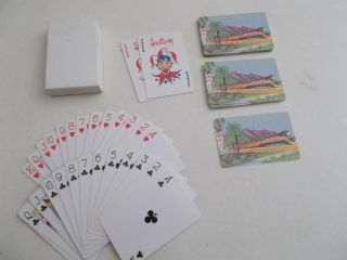 Vintage Railroad/train " Southern Pacific Lines " Deck Of Cards 1940 