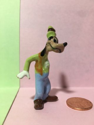 Goofy Miniature Figurine Disney Character Hagen Renaker Ca Pottery Disneyland