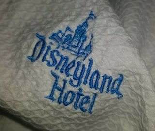 Disneyland Hotel Resort White Guest Bath Robe L/xl