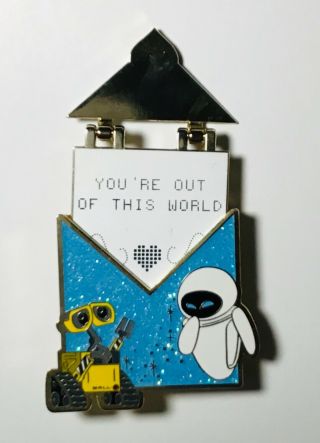 Love Letters Pin Of The Month: Wall - E And Eve Le Disney Pin 118808