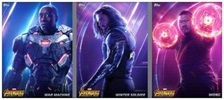 Topps Marvel Collect Infinity War Posters Set of 20 Digital Cards,  Cap Award 7