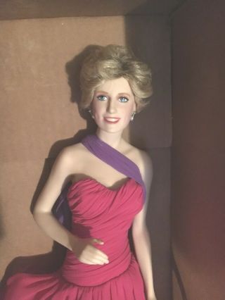 Franklin Princess Diana Porcelain Doll: Princess Of Culture