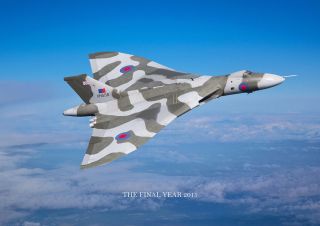 Avro Vulcan Blue Sky The Final Year Canvas Prints Various Sizes Delivery
