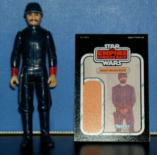 Star Wars Vintage Action Figure,  White Bespin Security Guard.  40704.  Army Building