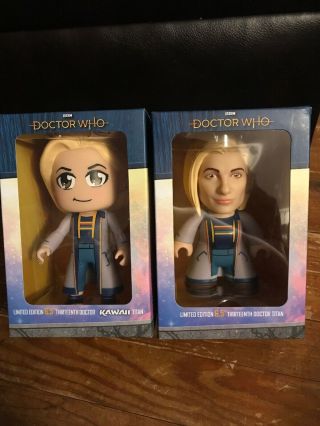 Titans 13th Doctor Who Sdcc 2018 Thirteenth Dr 6.  5” Limited Edition Vinyl - 2 Pc