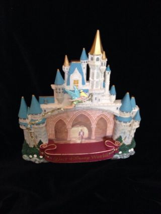 Walt Disney World Parks & Resorts Tinker Bell Magic Kingdom Castle Picture Frame