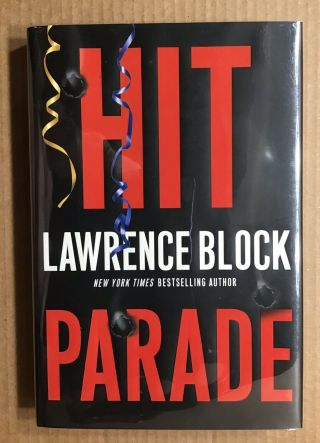 Hit Parade By Lawrence Block Signed 1st Edition Nm W/ Dj John Keller Mystery