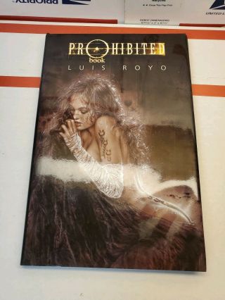 Prohibited Book By Luis Royo - Hardcover