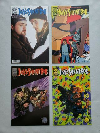 Complete Comics Set: Jay & Silent Bob 1 - 4 Oni Comics Kevin Smith Comic Book Men