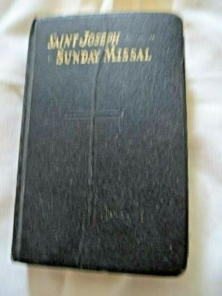 Vintage St.  Joseph Sunday Missal 1953 - 1957 1520