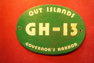 Bahamas - Out Islands - Governor 