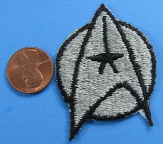 Patch Vintage Star Trek Motion Picture Insignia Security Grey