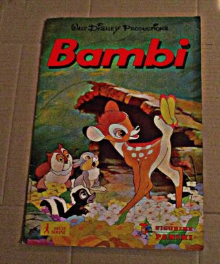 Bambi - Panini - Complete Album - DeČje Novine - Very Good