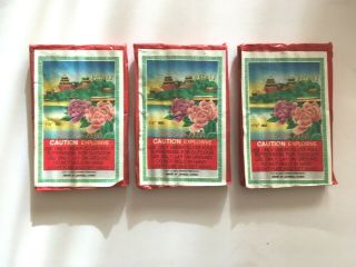 Peony 3 Packs 16 Dot Firecrackers Labels