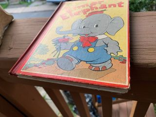 Vintage 1936 Walt Disney Elmer Elephant Book 3