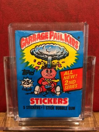 1985 Garbage Pail Kids Usa 2nd Series 1 Pack 2 Of 6