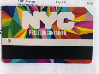 World Peace York City Metro Card Extremely Rare June 2019 Only One Ebay Lgbt