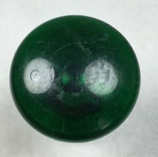 Vintage Green and Clear Steering Wheel (Spinner) / Suicide Knob Chrome Knob 5