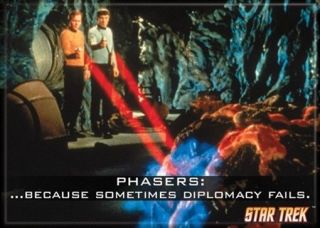 Star Trek: The Series Phasers: Diplomacy Fails Magnet,