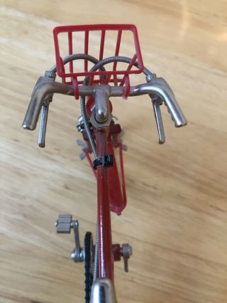 Die Cast Vintage Antique Metal Tandem Bicycle,  Scale 1:10 MY - 0054 Collectible 3