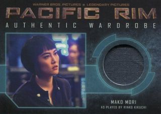 Pacific Rim Wardobe Card M4 Mako Mori