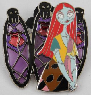 Disney Halloween Sally 2010 Pin Le 2000 Nightmare Before Christmas Stained Glass