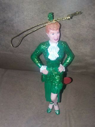 Kurt S Alder I Love Lucy Ornament Lucille Ball Green Dress