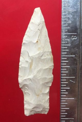 Authentic Indian Artifacts Arrowheads 2 1/2 Rare Seguin Texas Tx Travis Point
