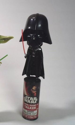Star Wars Real Sound Talker Darth Vader Candy Container