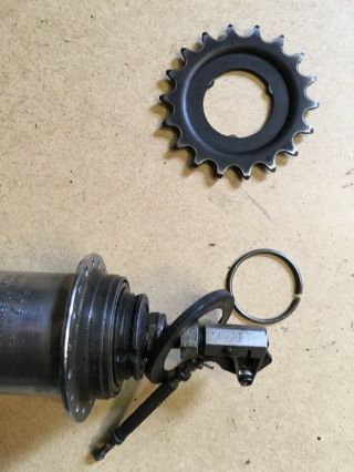 1970’s Shimano 333 36 Spoke 3 Speed Hub And Gear Lever - Order