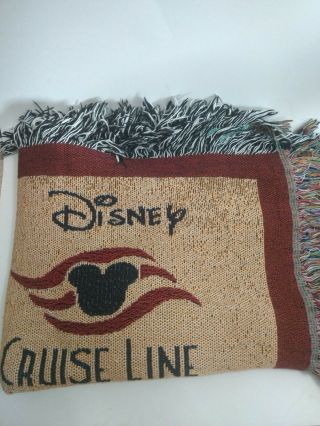 Disney Cruise Line Logo Tapestry Throw Blanket