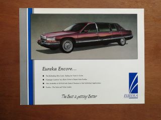 1992 Buick Encore Limousine Dealer Brochure