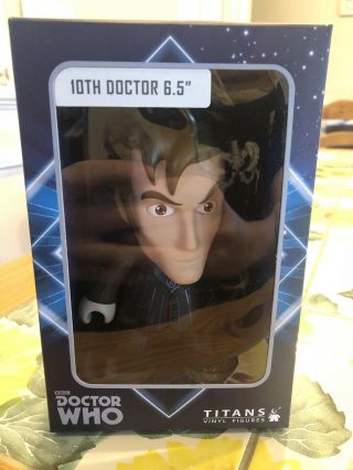 Doctor Who Titans Vinyl Figure 10th Doctor David Tennant 6.  5 Inches