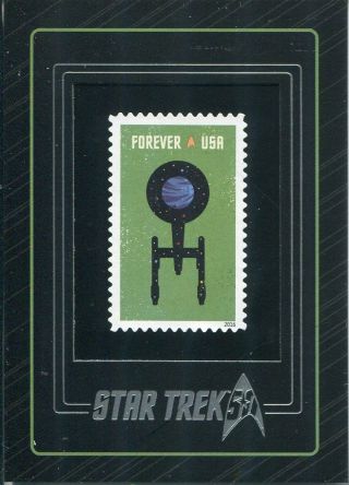 Star Trek 50th Anniversary Commemorative Stamp Card S3