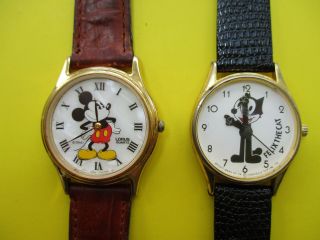 2 Watches - MICKEY MOUSE & FELIX THE CAT 2