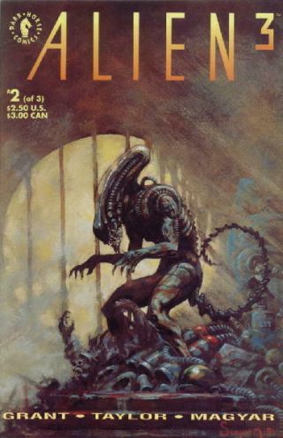 Alien 3 Movie Comic Book 2,  Dark Horse Comics 1992 Near Unread