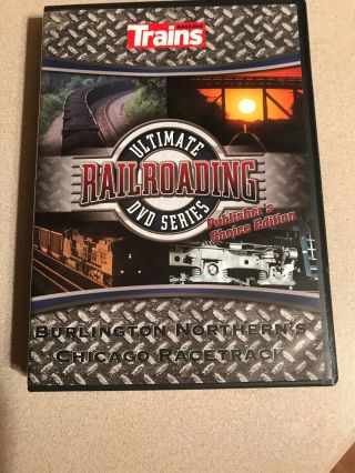 Trains Ultimate Railroading Dvd Series Burlington Northern 