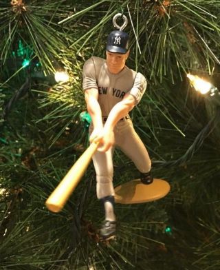 York Yankees Christmas Ornament Roger Maris Gray Jersey