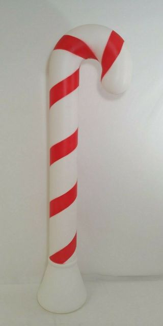 Vintage Blow Mold Candy Cane Union Products 39 " Tall