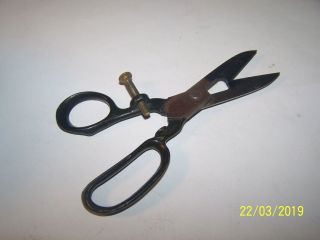 Rare Vintage Scissors Buttonhole - B.  S.  & Co.  Pat 1864 - Adjustable