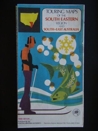 Touring Maps Of South Eastern Region And South - East Australia Third Edition Map